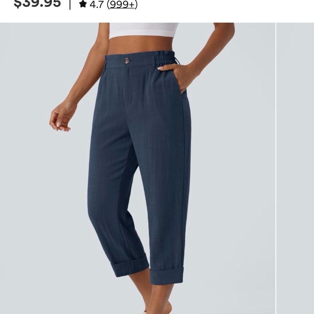 HALARA Blue Capris